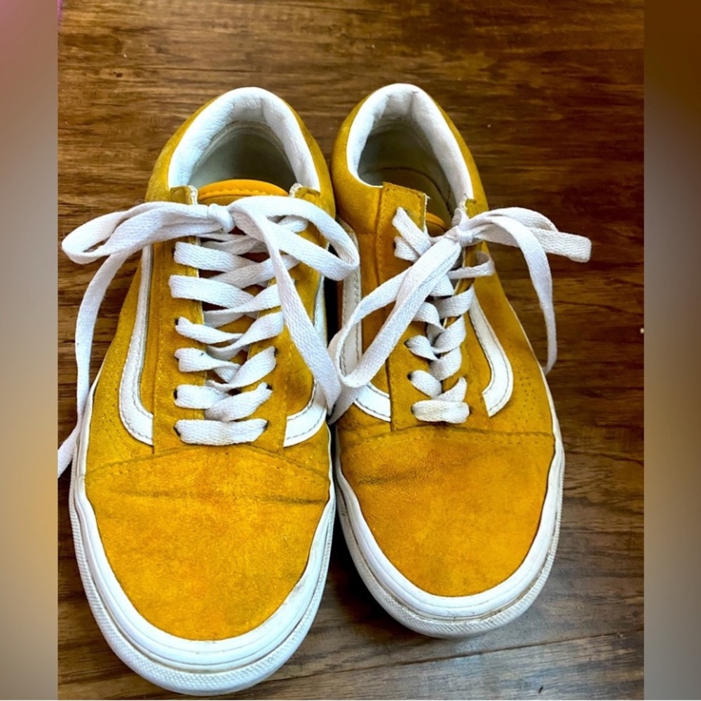 VANS Old Skool Pig Suede Mango Mojito tennis shoes women’s size 6.5 - men’s 5.